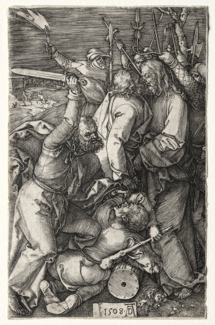 Kristi förräderi av Judas av Albrecht Dürer