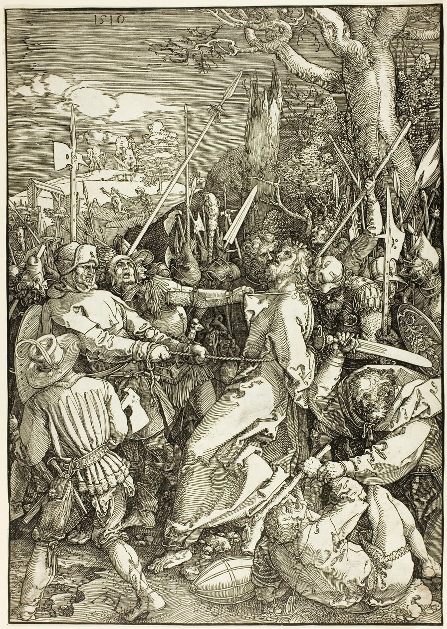 Kristi svek, från The Large Passion av Albrecht Dürer