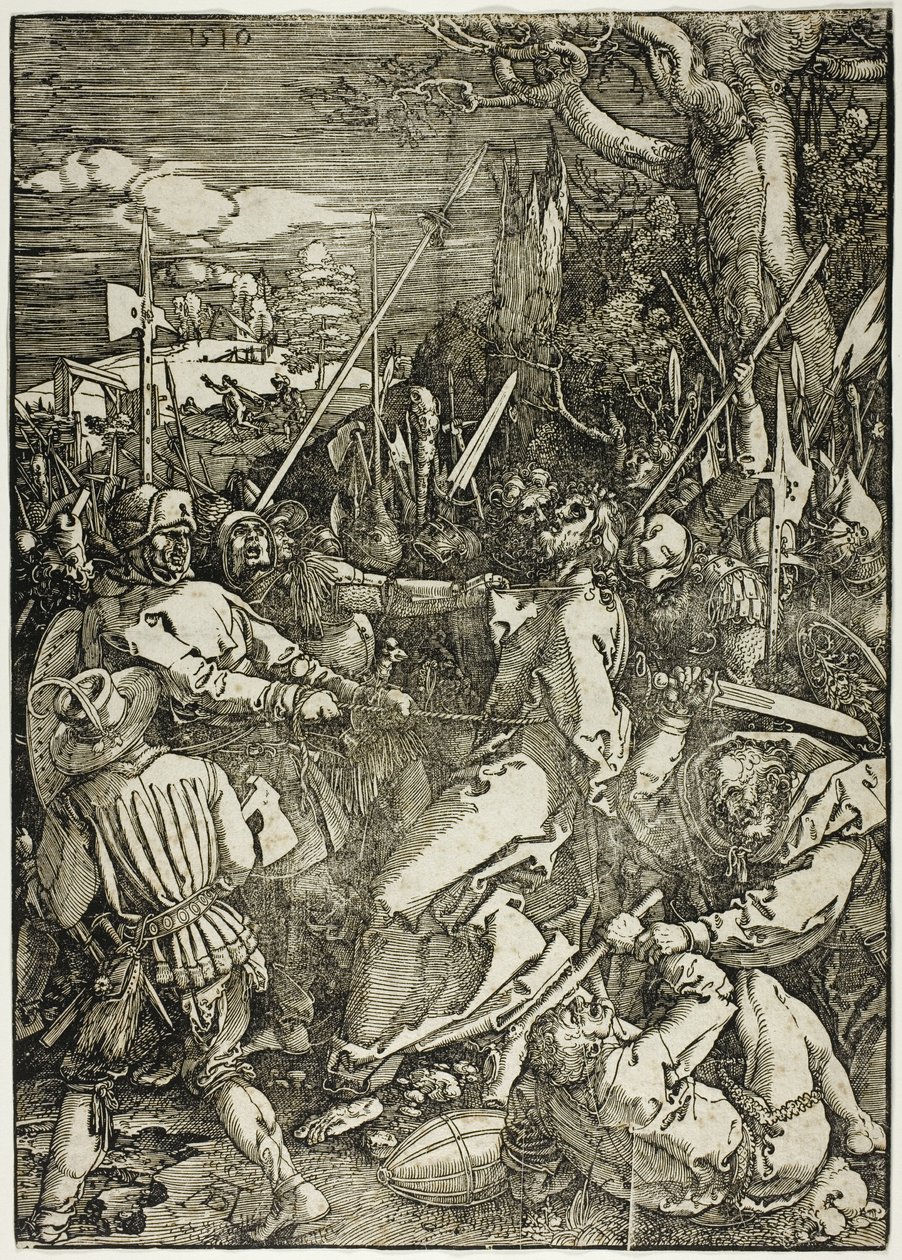 Kristi svek, från The Large Passion av Albrecht Dürer