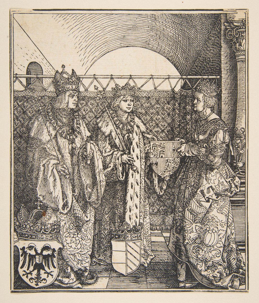 Filips och Joannas förlovning av Albrecht Dürer