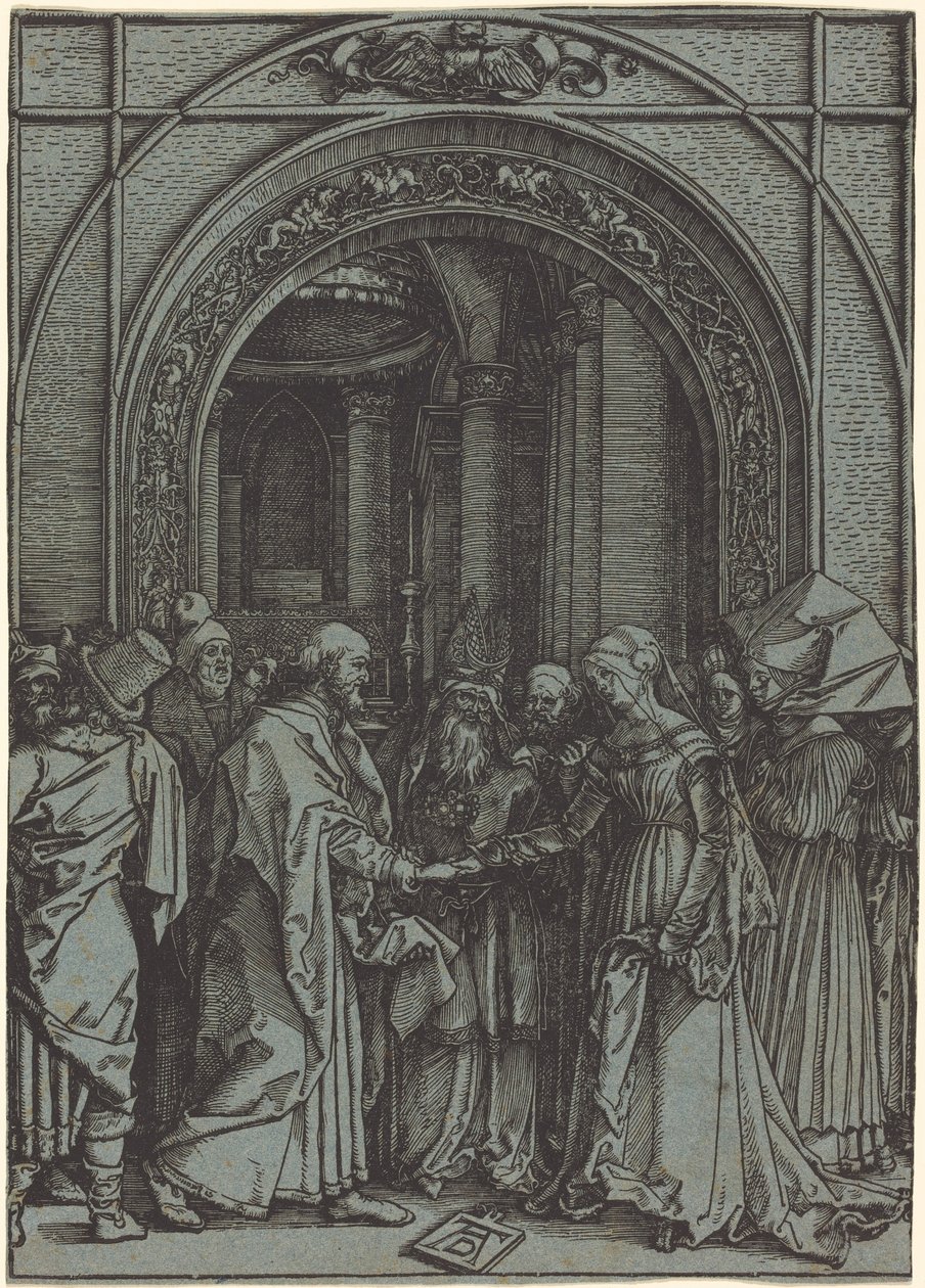 Jungfru Marias trolovning av Albrecht Dürer