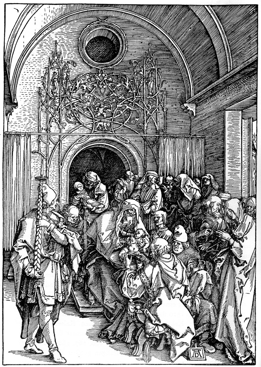 Omskärelsen, 1502-1505, 1936 av Albrecht Dürer