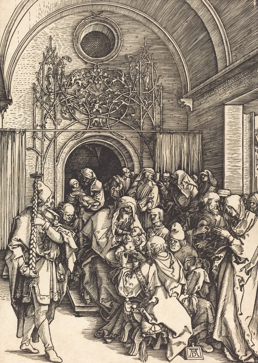 Omskärelsen, c. 15041505. av Albrecht Dürer