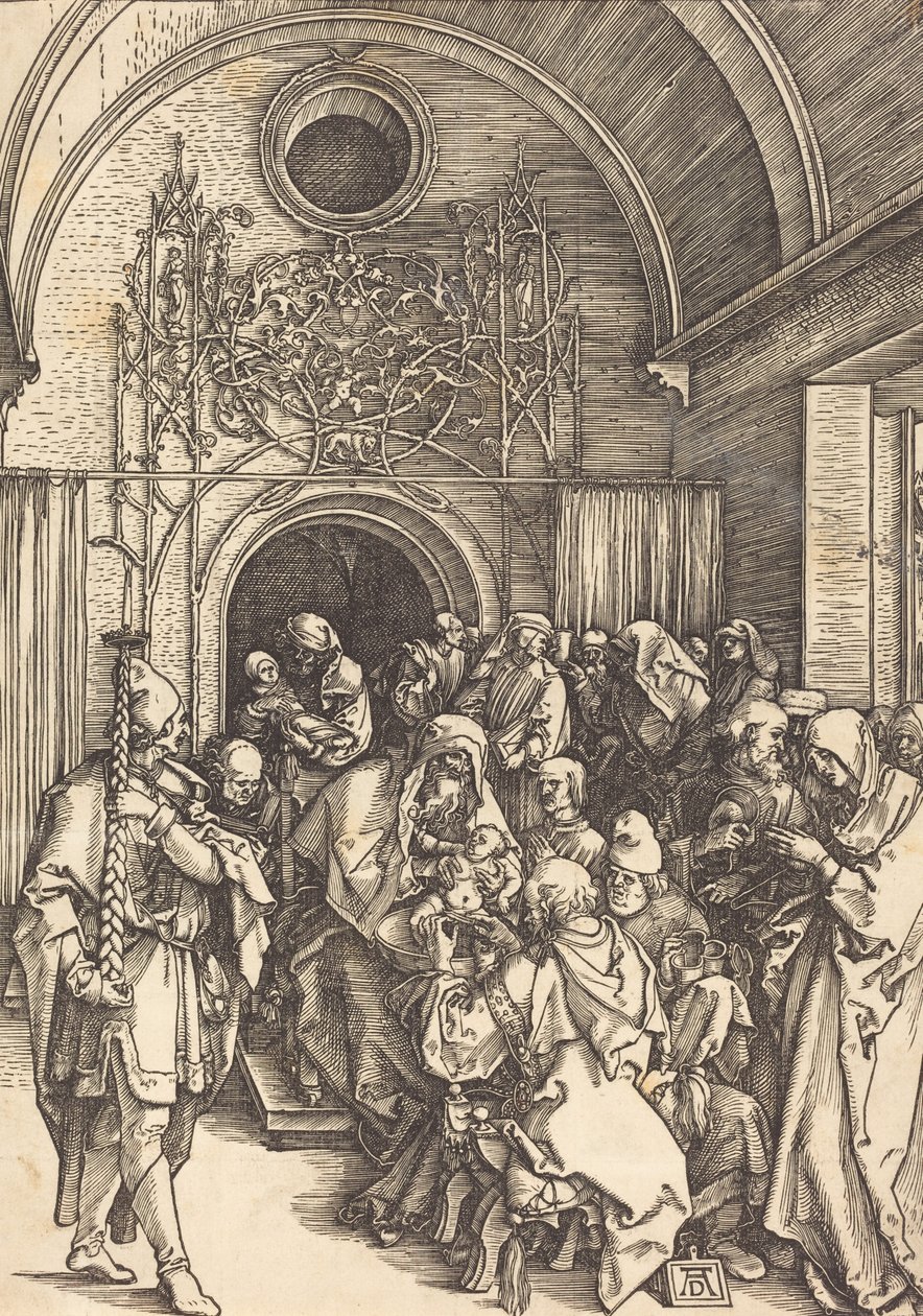 Omskärelsen, c. 15041505. av Albrecht Dürer
