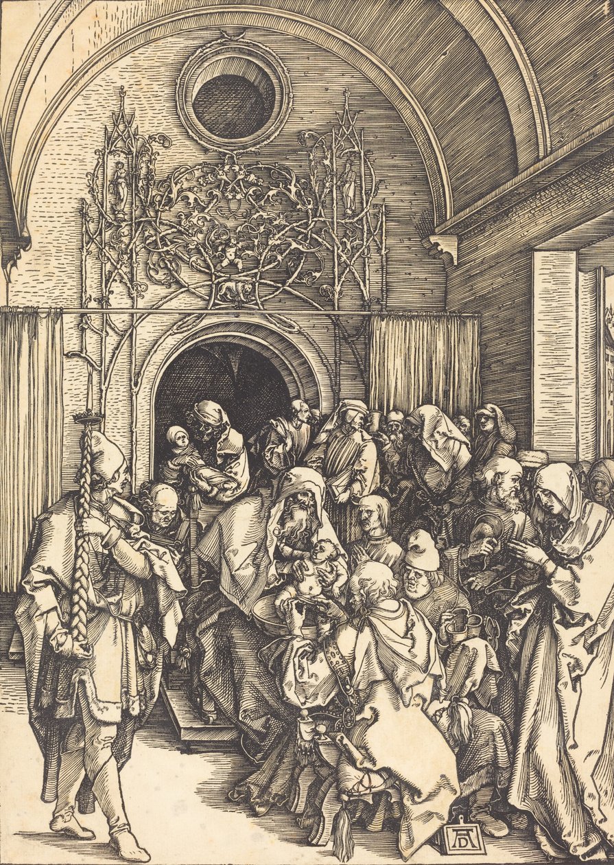 Omskärelsen, c. 15041505. av Albrecht Dürer