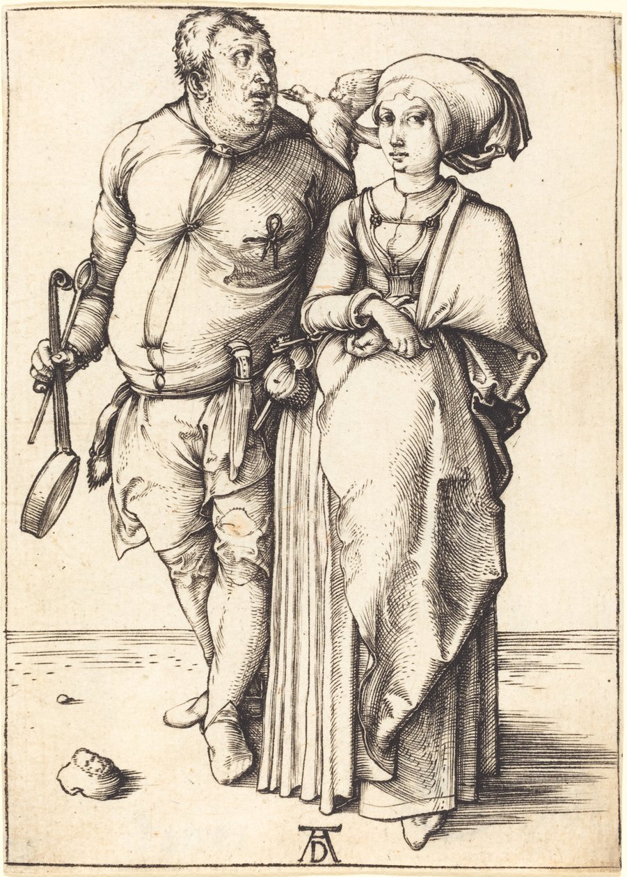 Kocken och hans fru av Albrecht Dürer