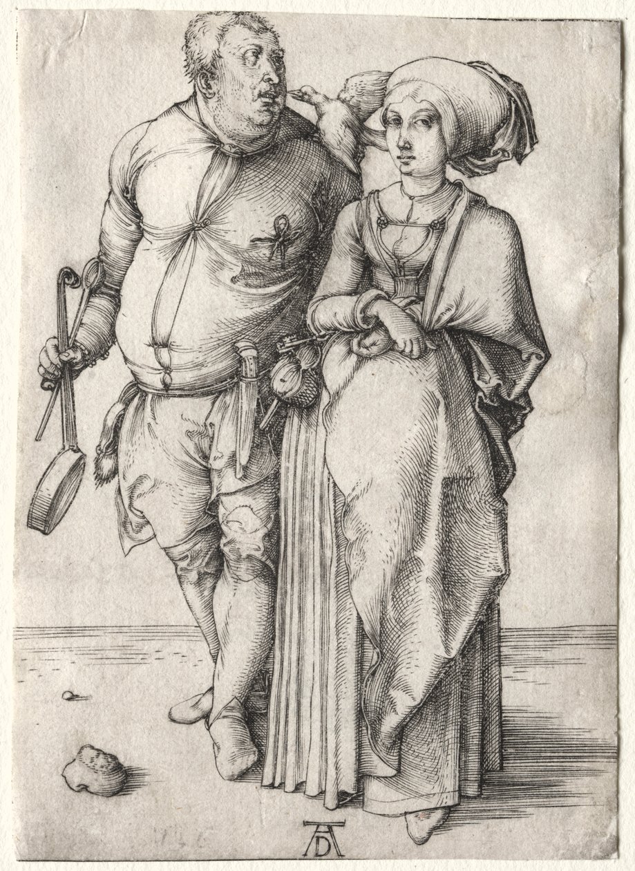Kocken och hans fru av Albrecht Dürer