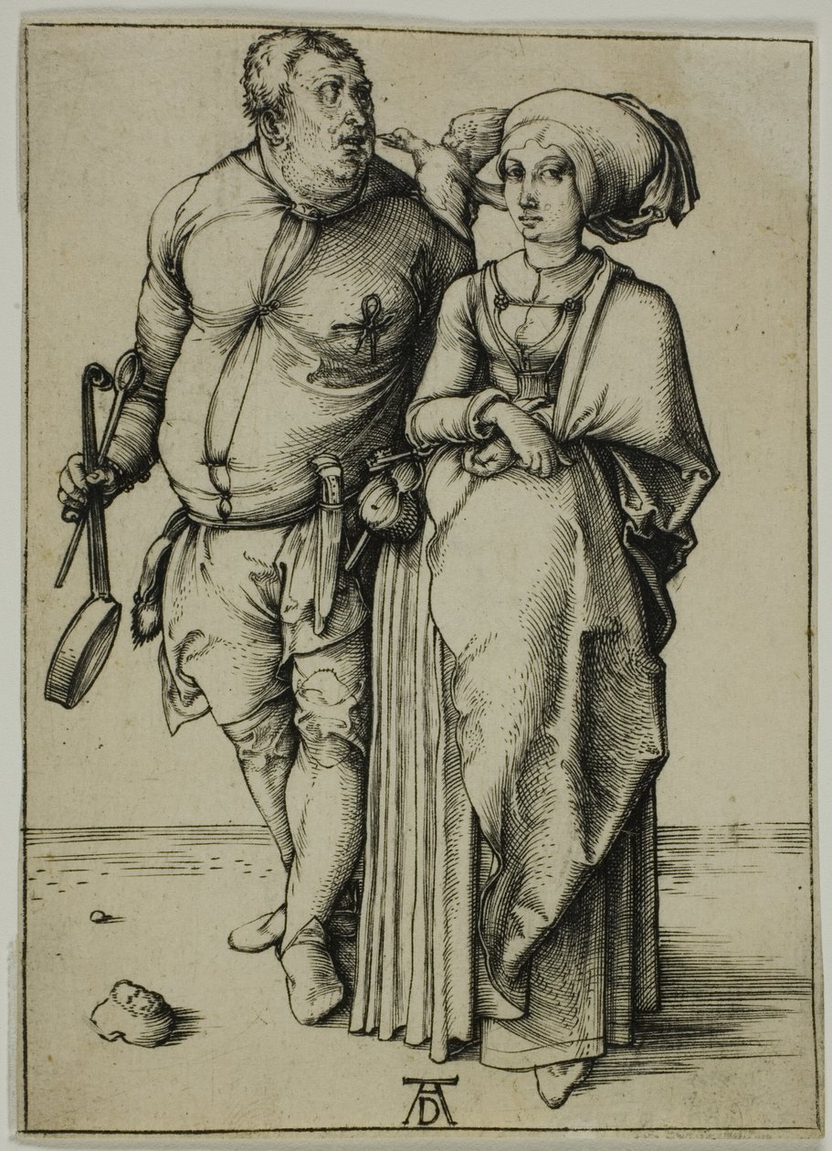 Kocken och hans fru av Albrecht Dürer