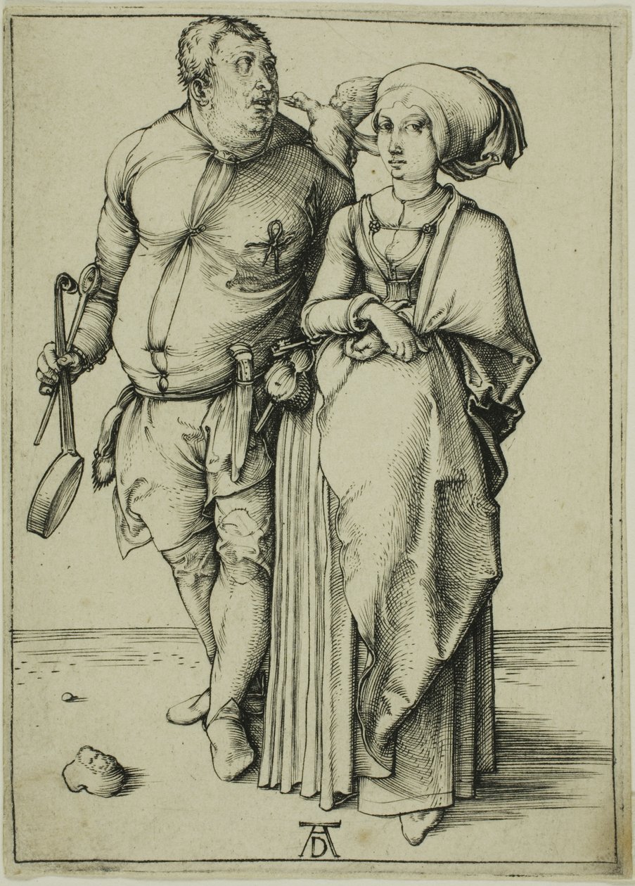 Kocken och hans fru av Albrecht Dürer
