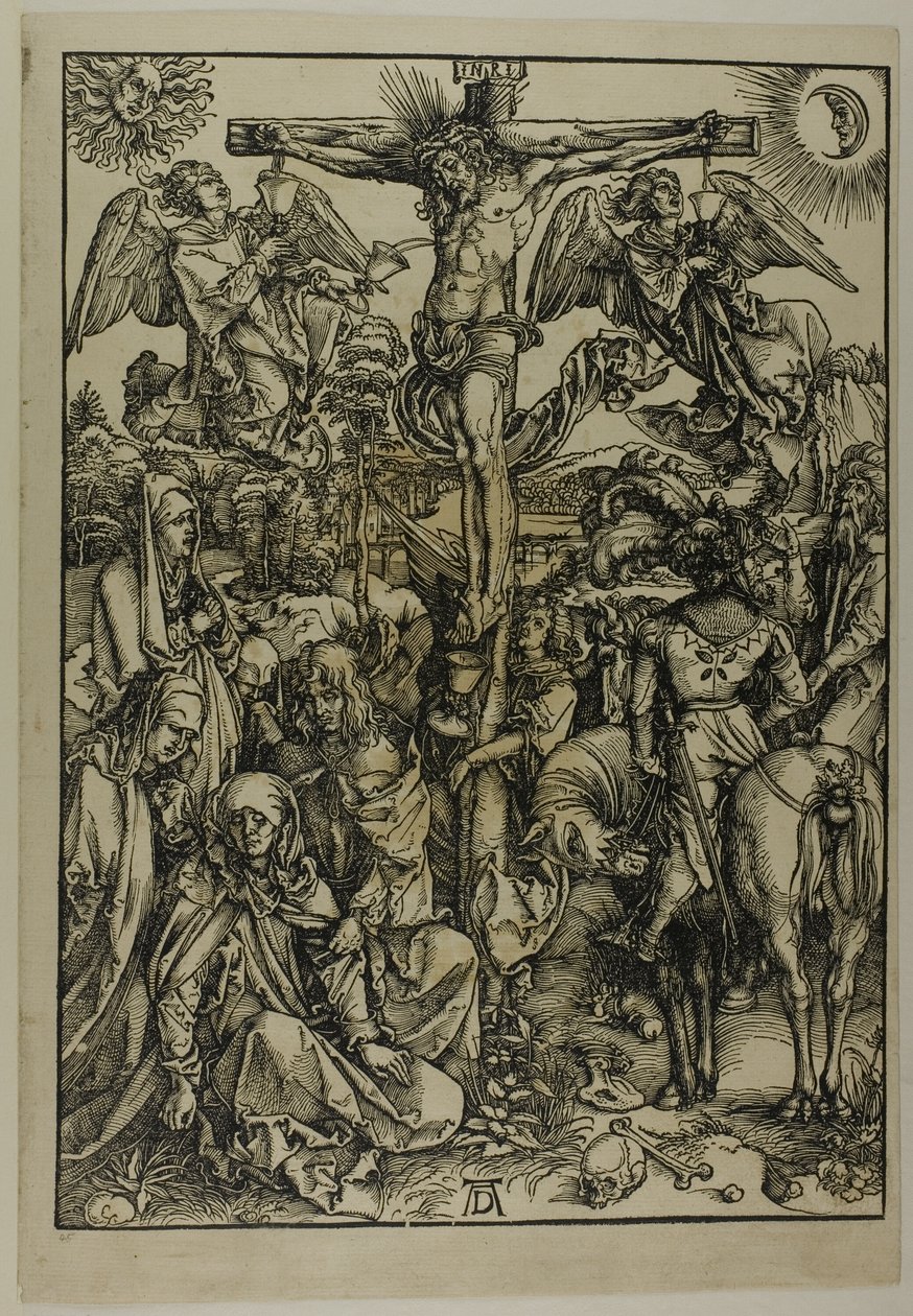 Korsfästelsen, från Den stora passionen av Albrecht Dürer