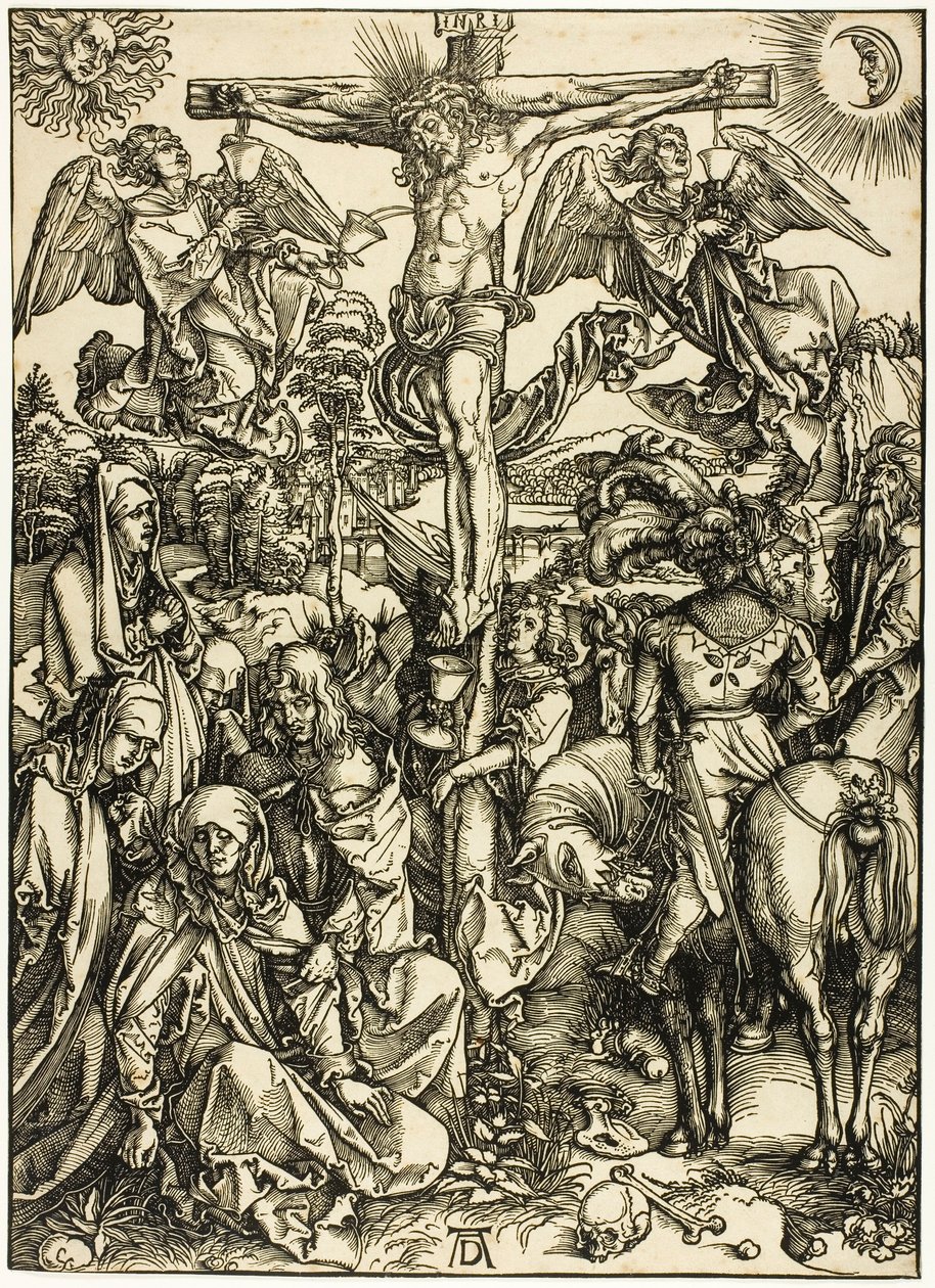 Korsfästelsen, från Den stora passionen av Albrecht Dürer