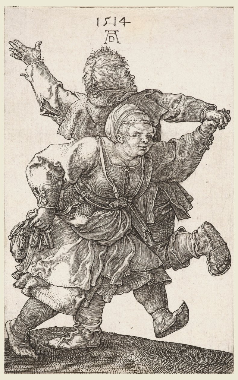 De dansande bönderna av Albrecht Dürer