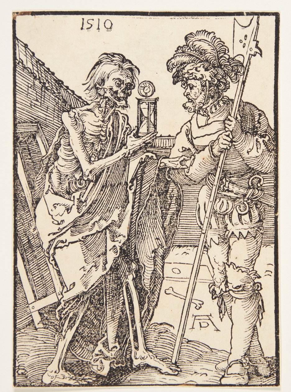 Döden och soldaten av Albrecht Dürer