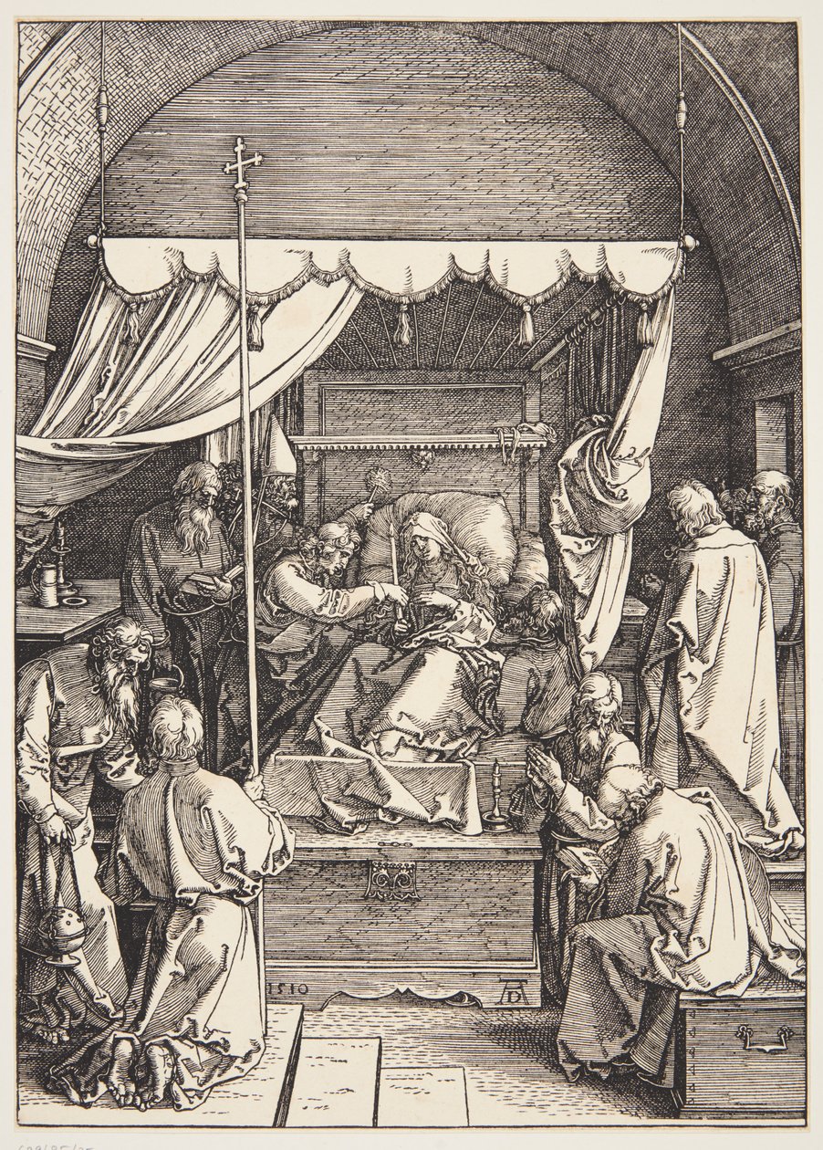 Jungfruns död av Albrecht Dürer