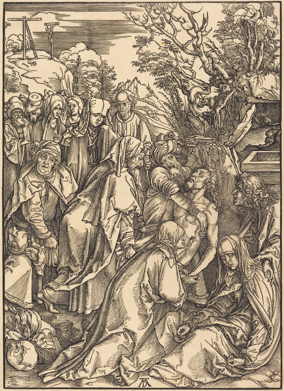 Nedtagandet från korset av Albrecht Dürer