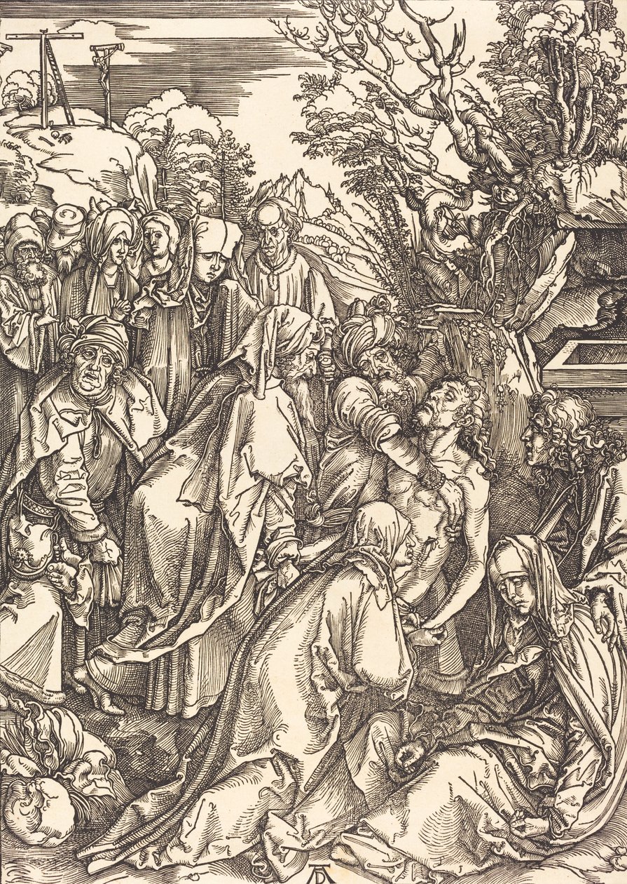 Depositionen, c. 1497. av Albrecht Dürer