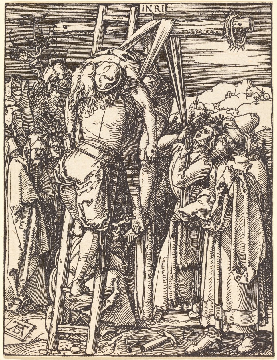 Nedtagningen från korset av Albrecht Dürer