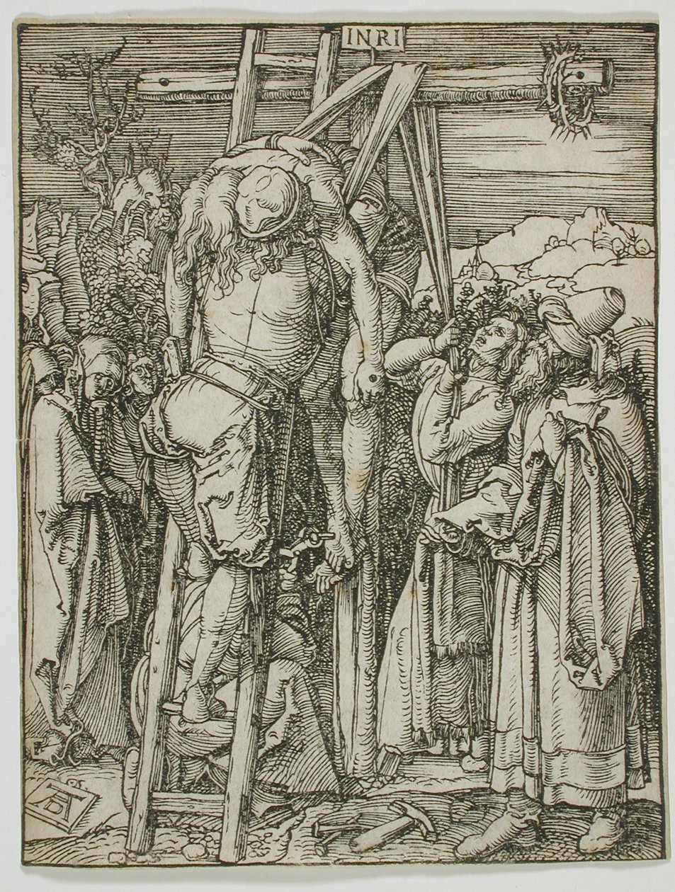 Nedtagandet från korset av Albrecht Dürer