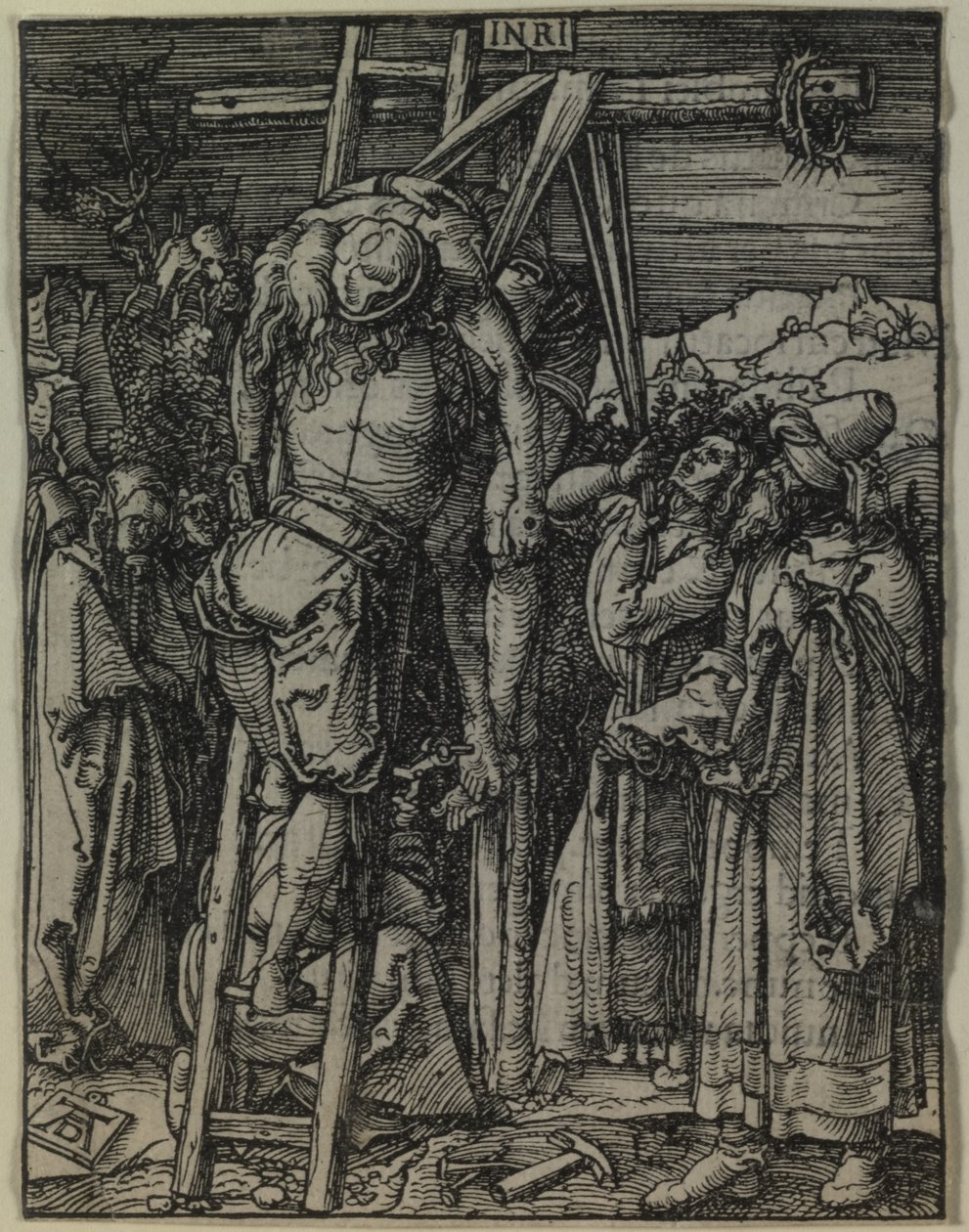 Nedtagandet från korset av Albrecht Dürer