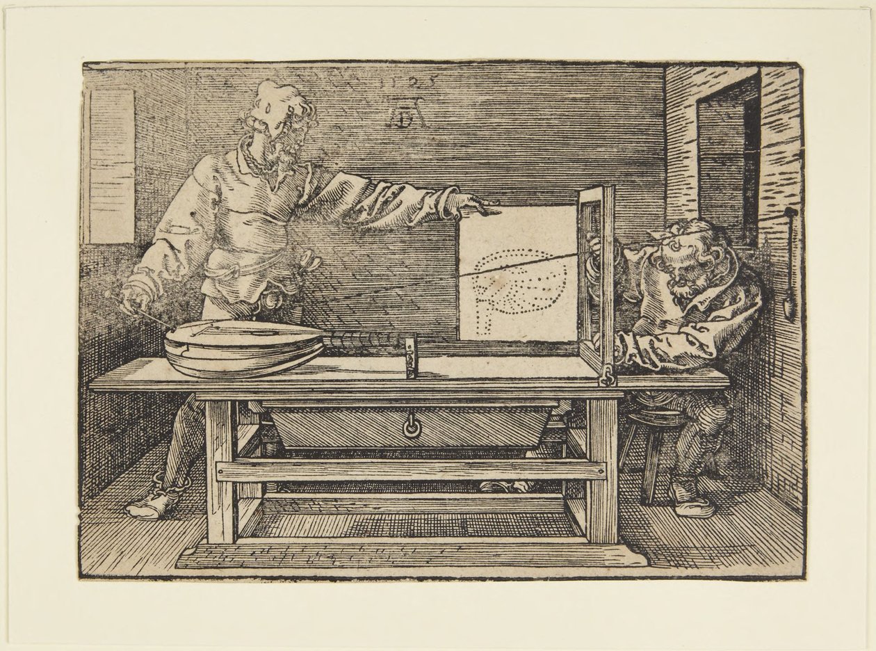 Lutans formgivare av Albrecht Dürer