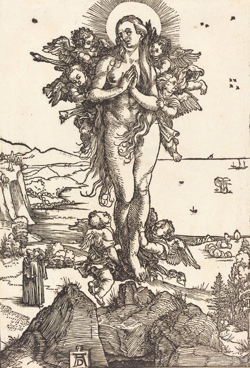 Upphöjelsen av den heliga Maria Magdalena, ca. 15041505. av Albrecht Dürer