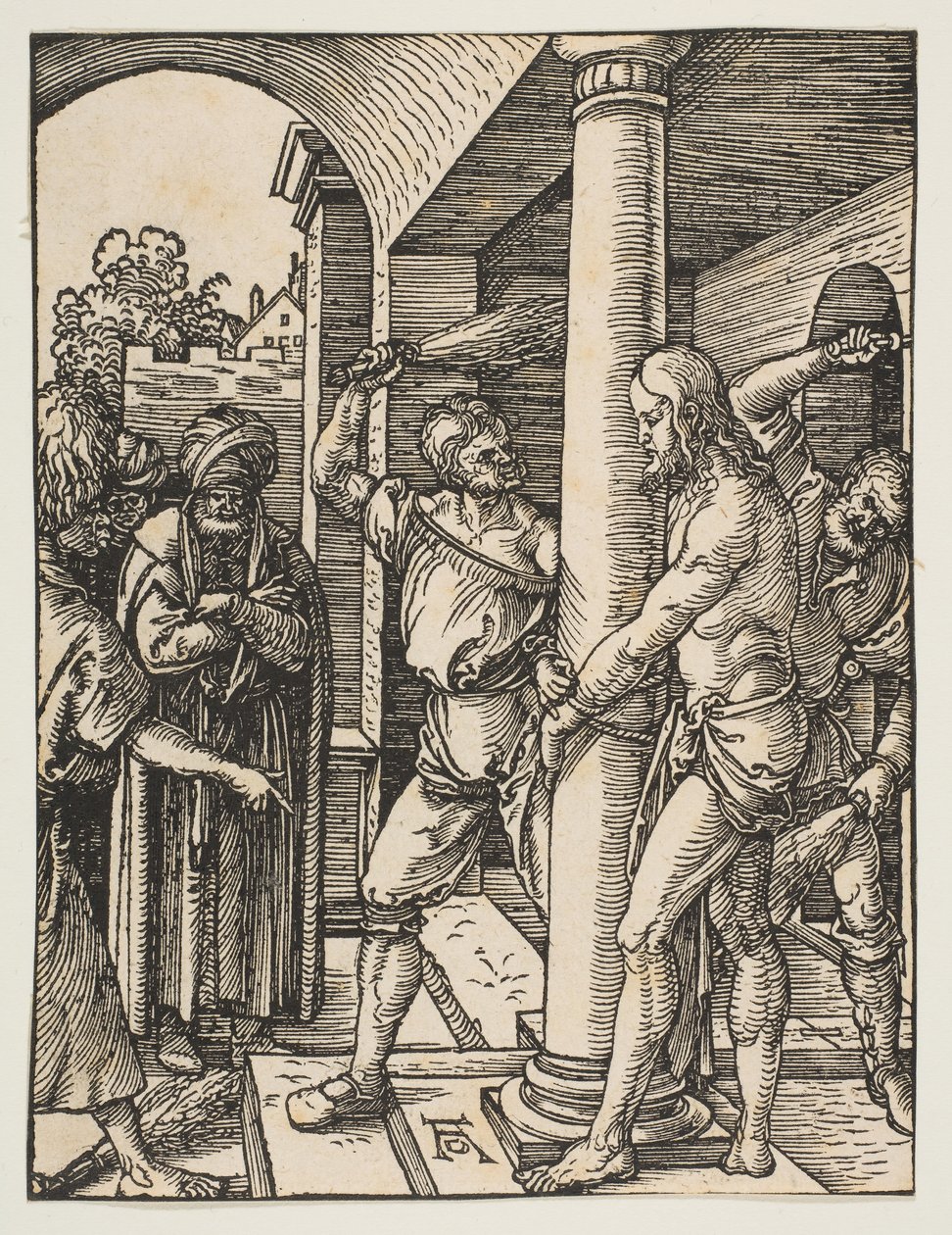 The Flagellation, från The Small Passion, ca. 1509. av Albrecht Dürer