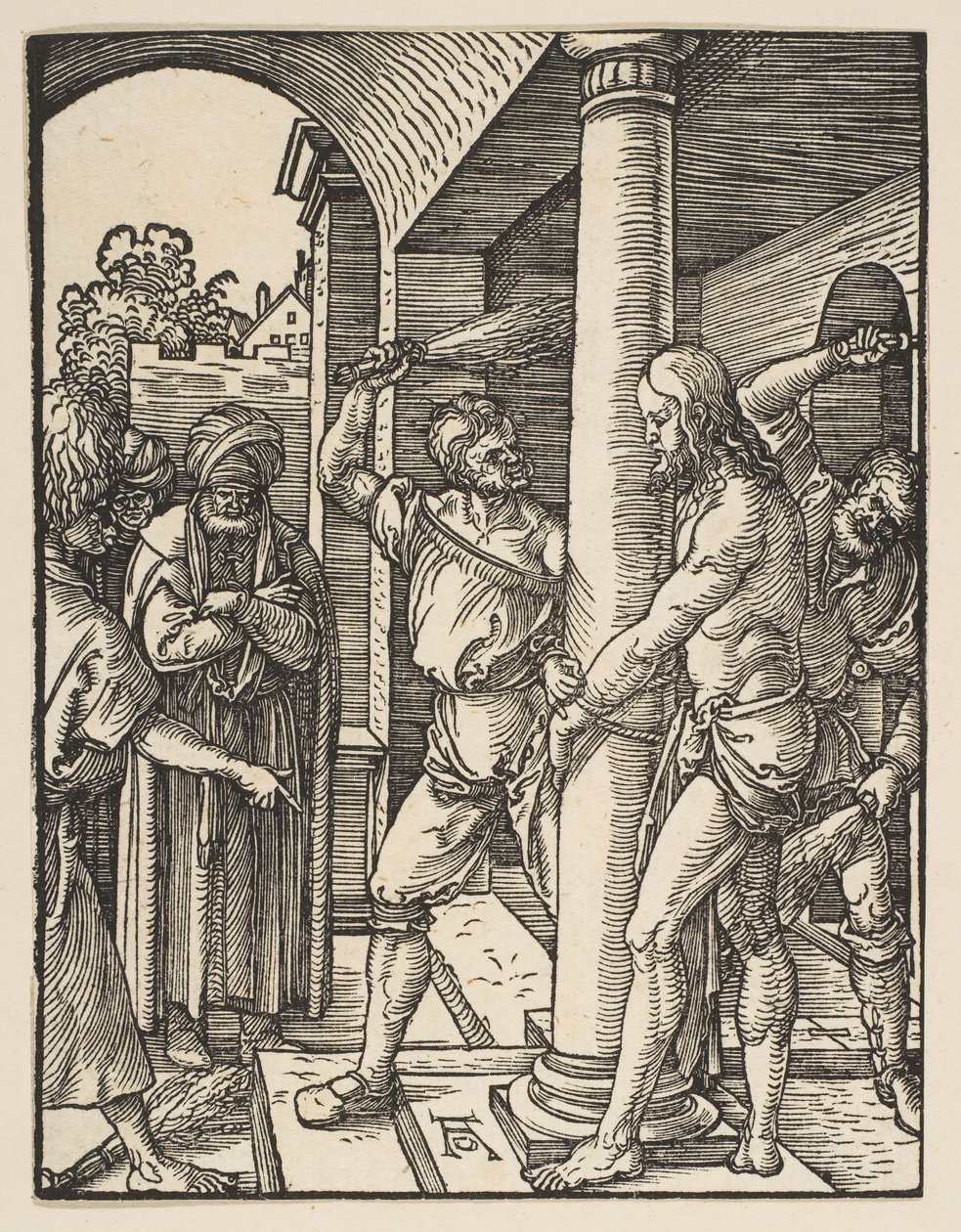 The Flagellation, från The Small Passion, ca. 1509. av Albrecht Dürer