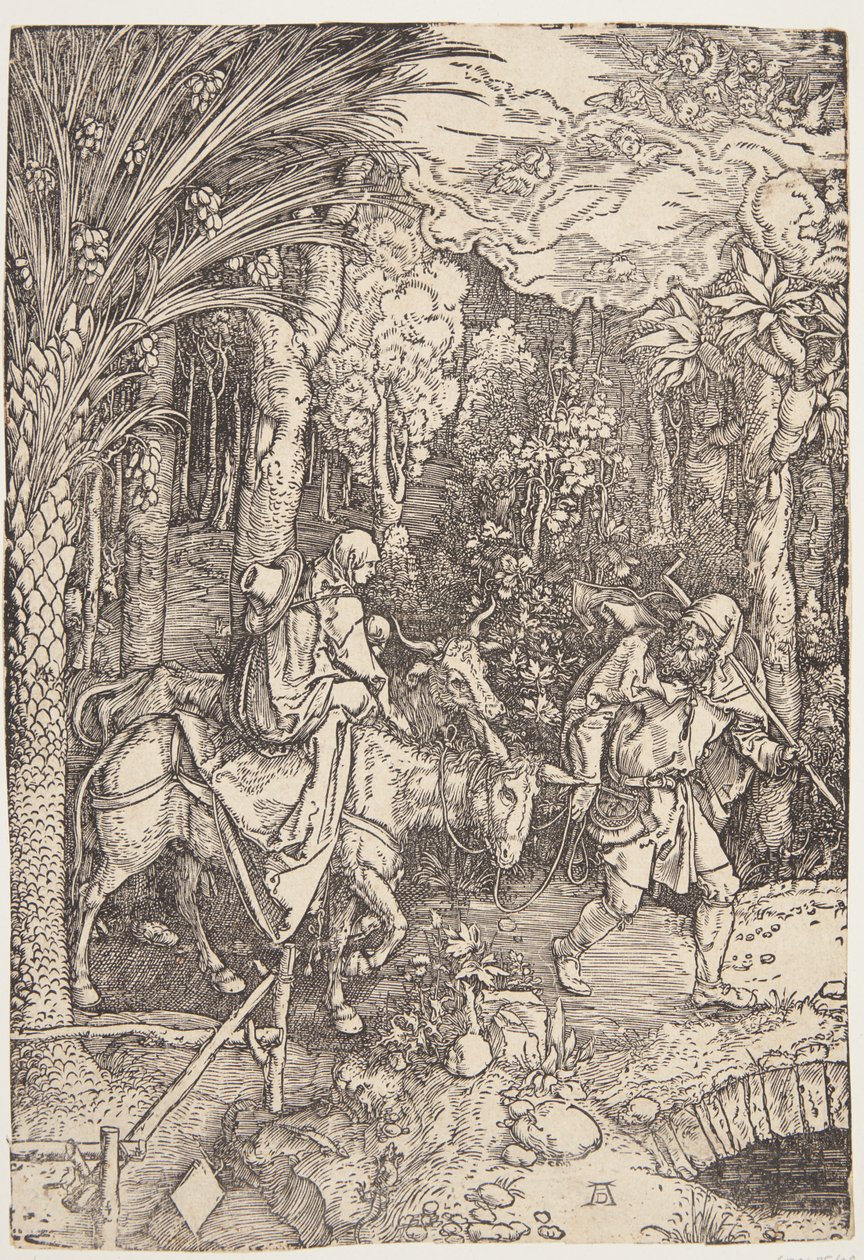 Flygningen till Egypten av Albrecht Dürer