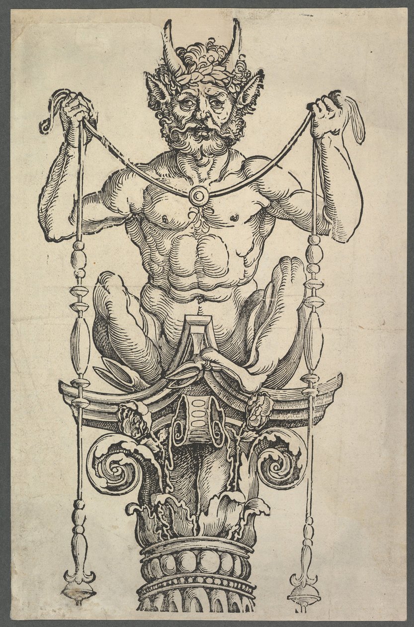 The Great Column toppblock, ca. 1517. av Albrecht Dürer