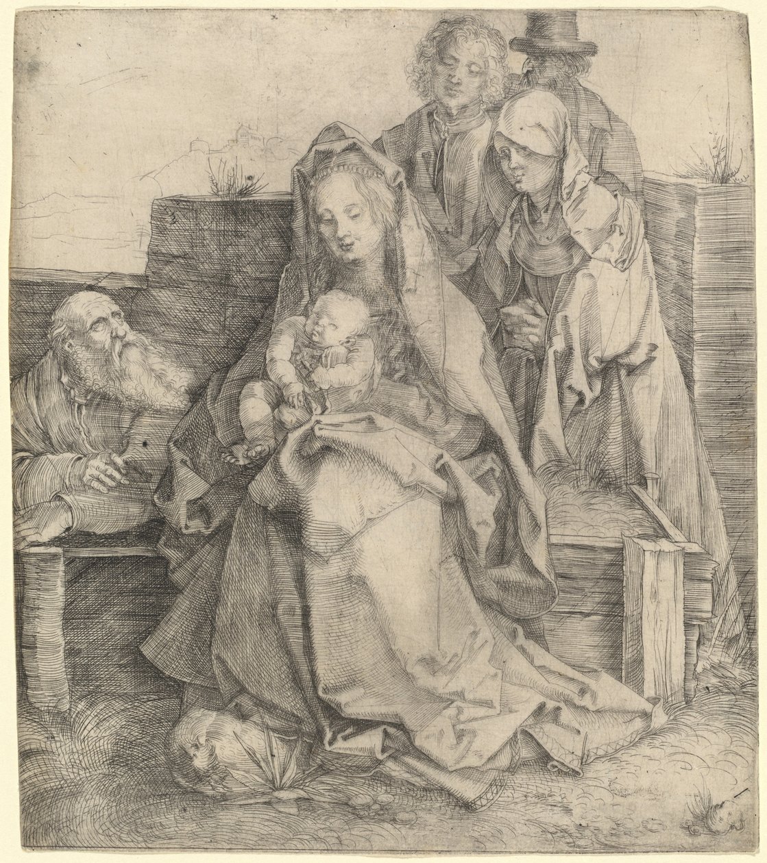Den heliga familjen av Albrecht Dürer