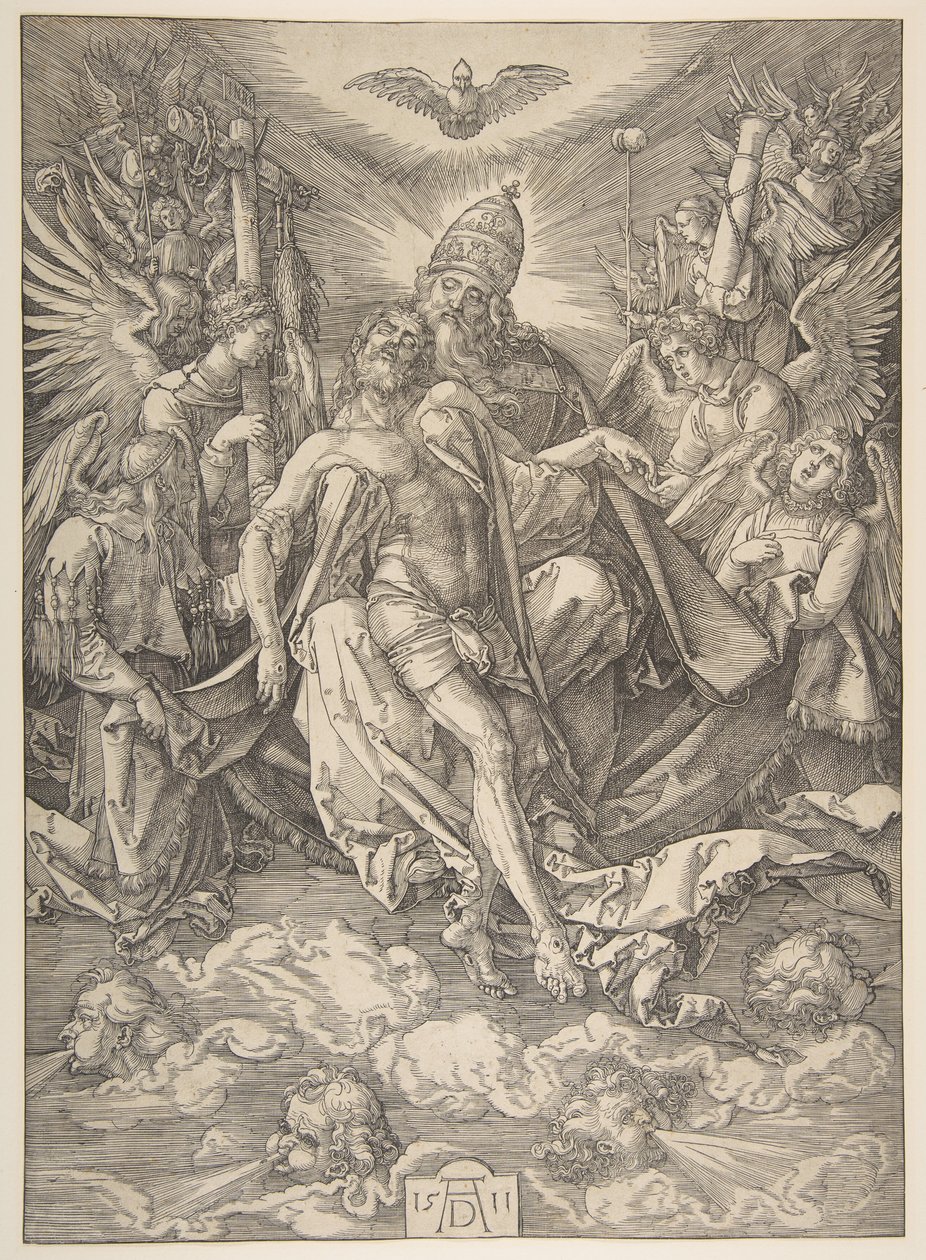 Den heliga treenigheten av Albrecht Dürer