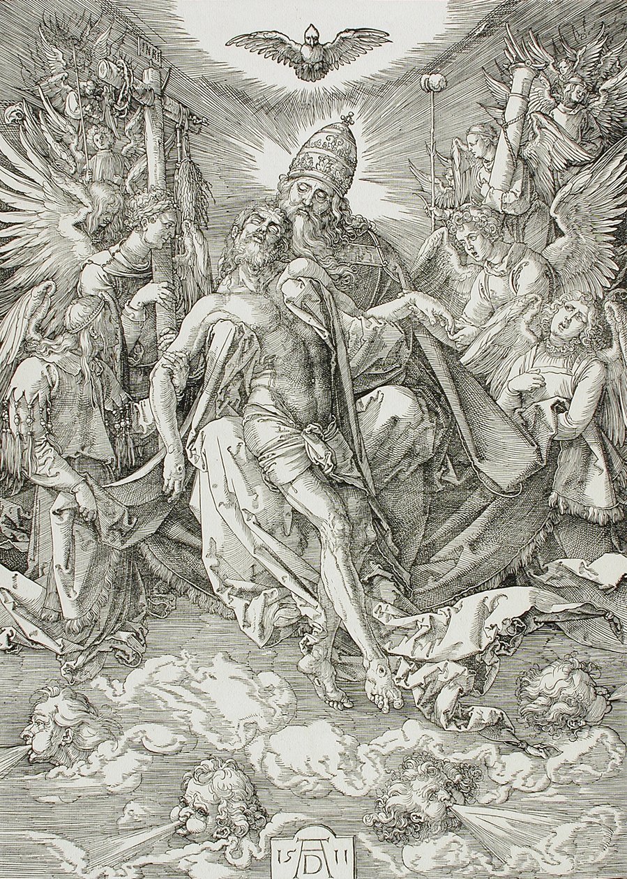 Den heliga treenigheten av Albrecht Dürer