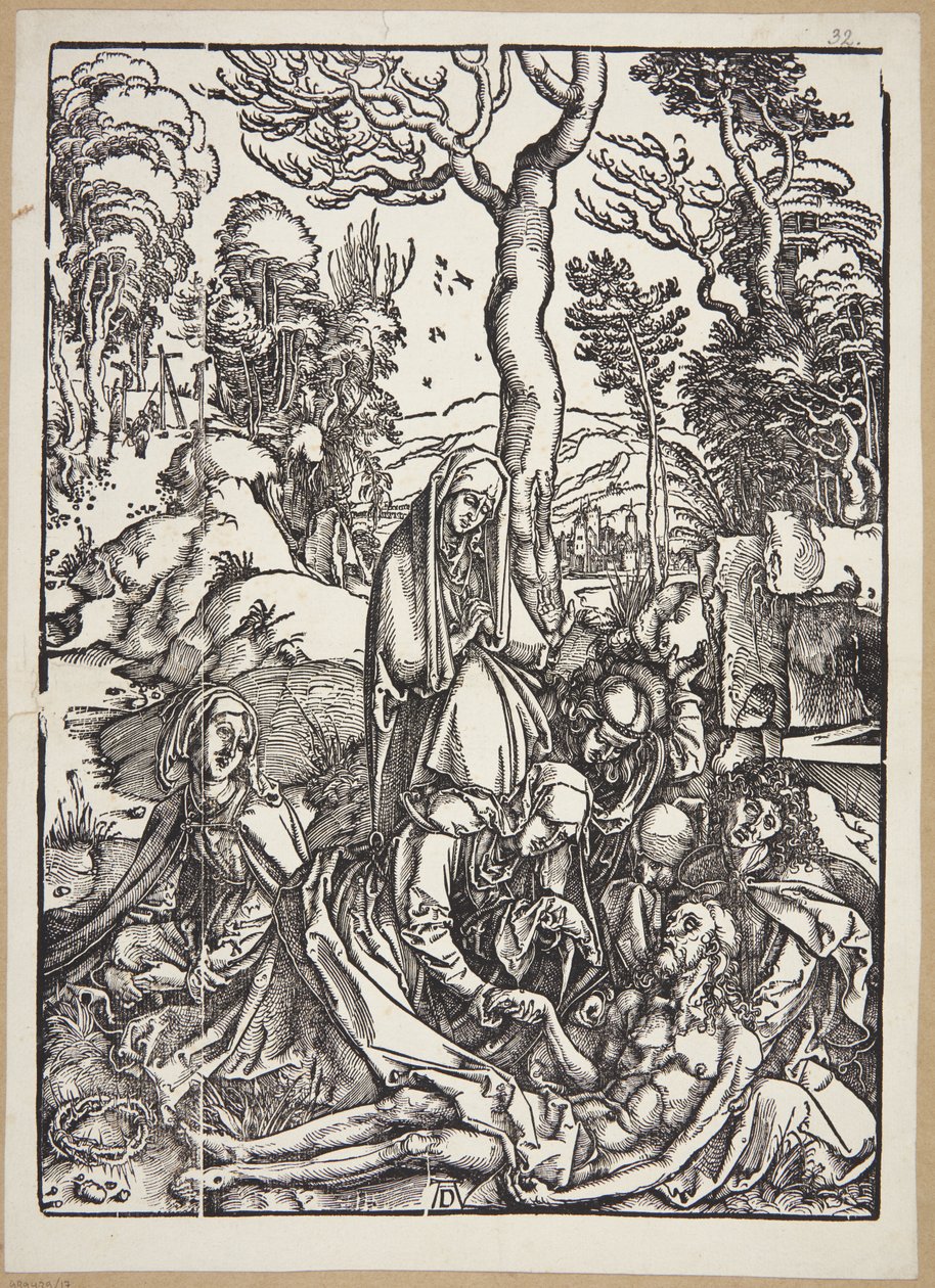 Klagosången av Albrecht Dürer