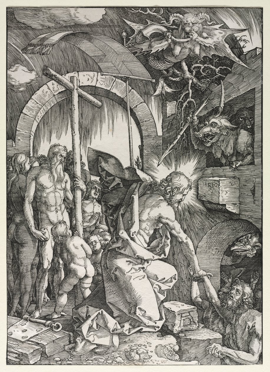 The Large Passion: Christ Descending into Limbo, 1510. av Albrecht Dürer