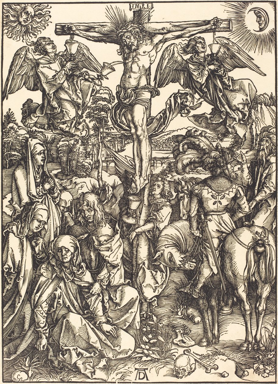 Den stora passionen:  Korsfästelsen av Albrecht Dürer