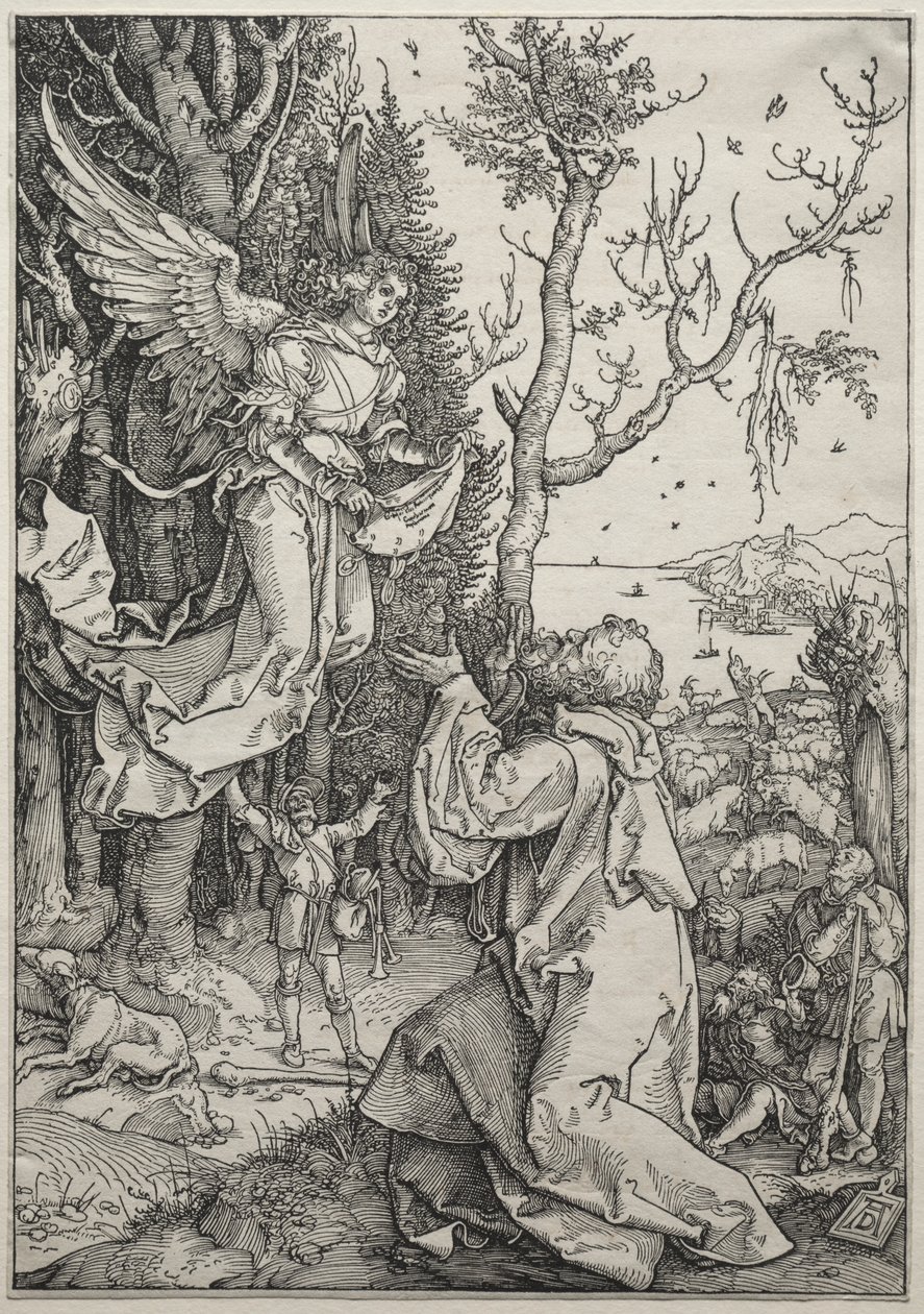 Jungfruns liv: Joachim och ängeln av Albrecht Dürer