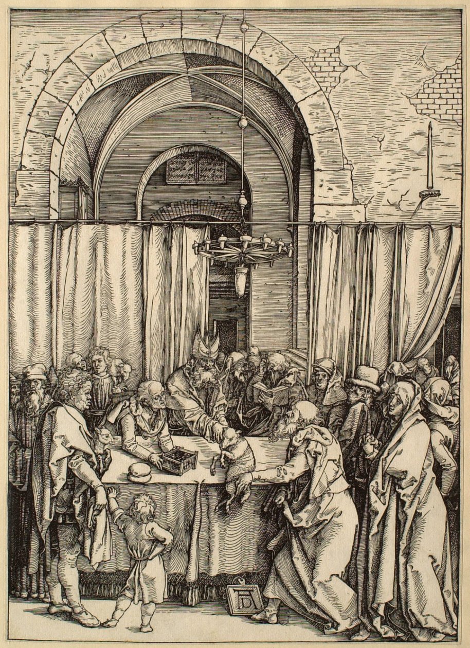 Jungfruns liv: Joakims offer avvisas av Albrecht Dürer