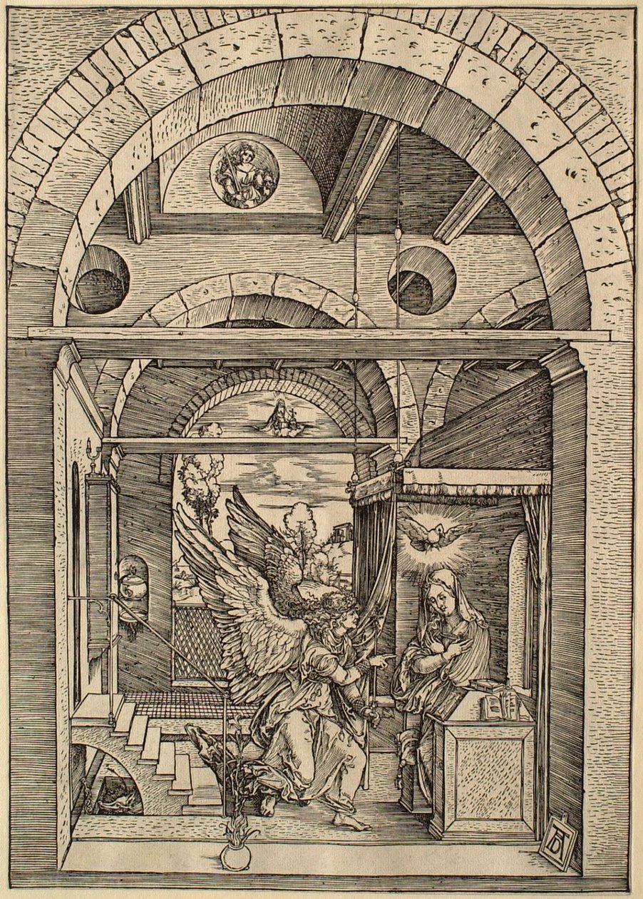 Jungfru Marias liv: Bebådelsen av Albrecht Dürer