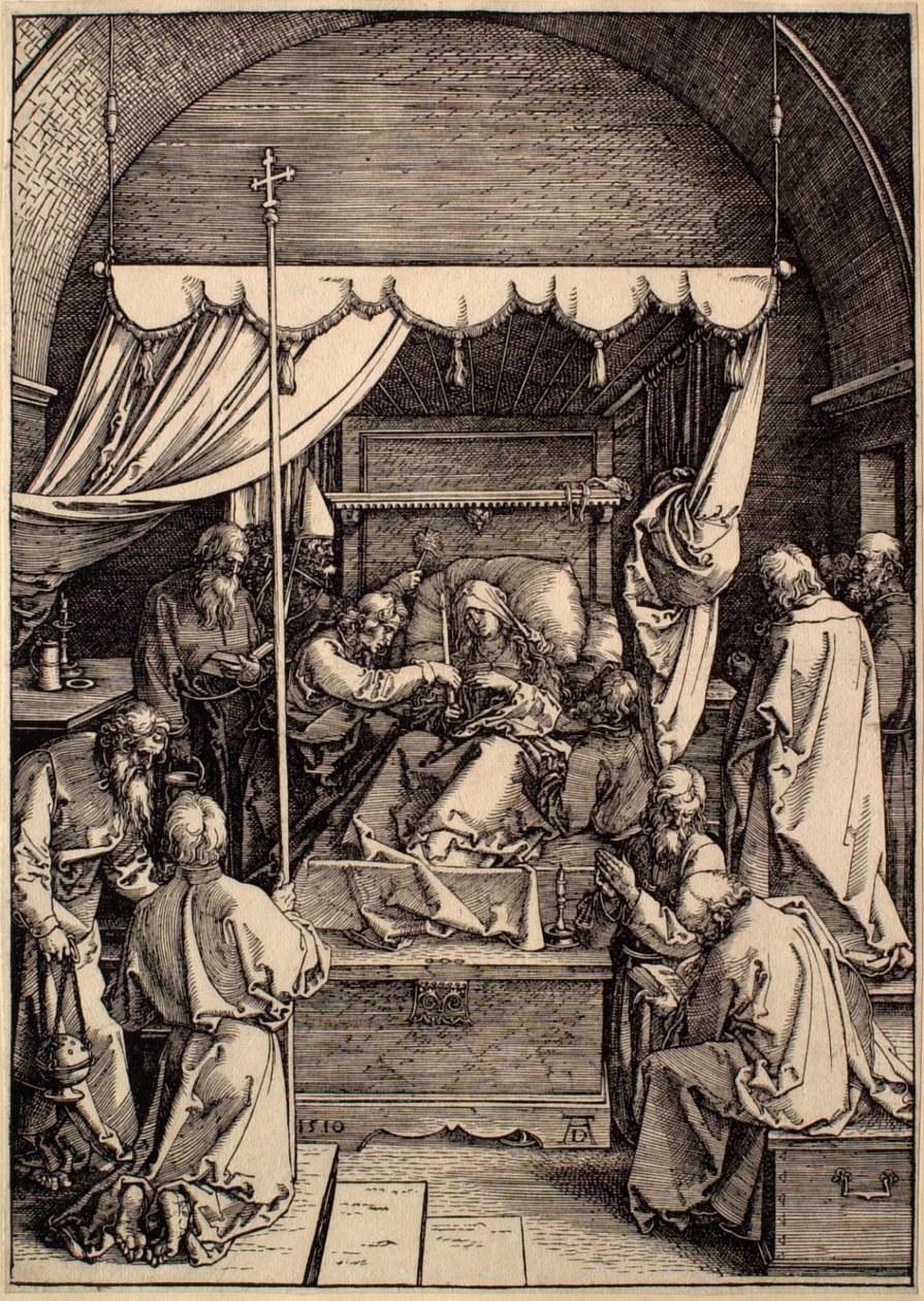 Jungfru Marias liv: Jungfru Marias död av Albrecht Dürer