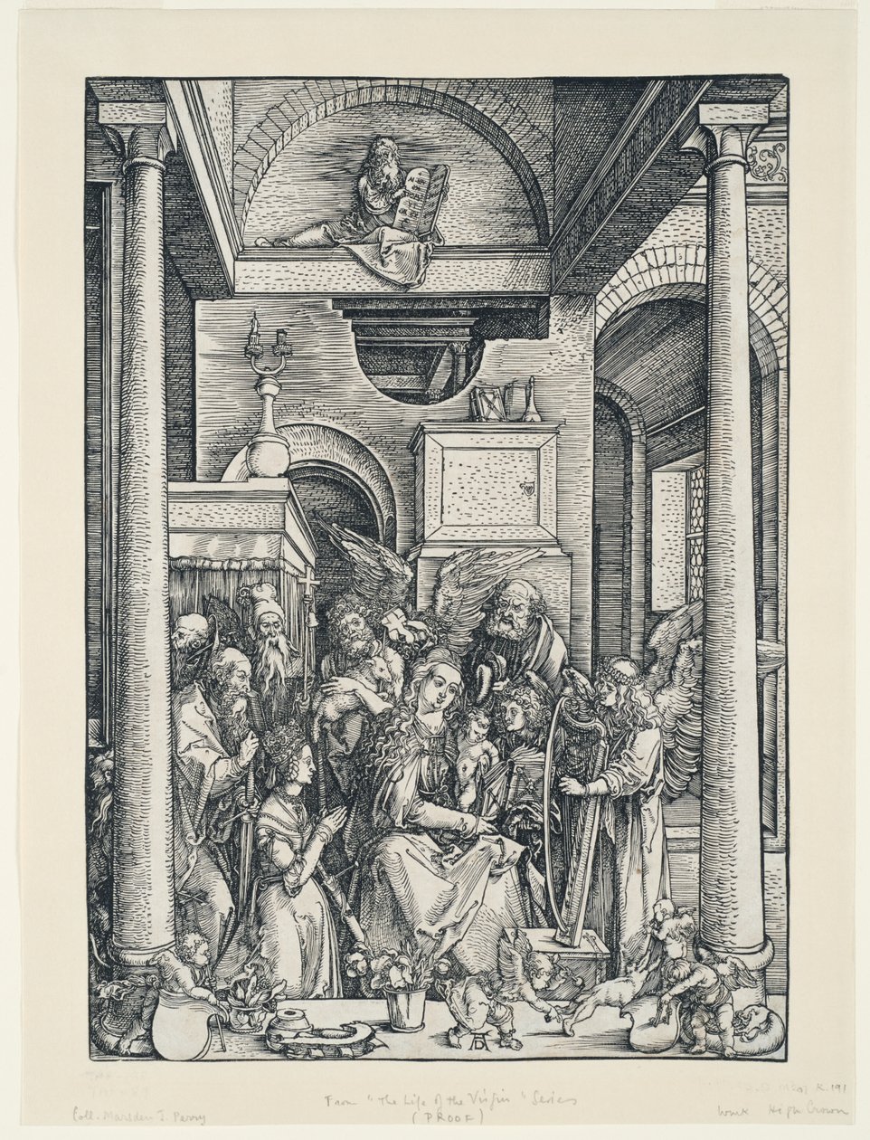 Jungfruns liv: Jungfruns förhärligande av Albrecht Dürer