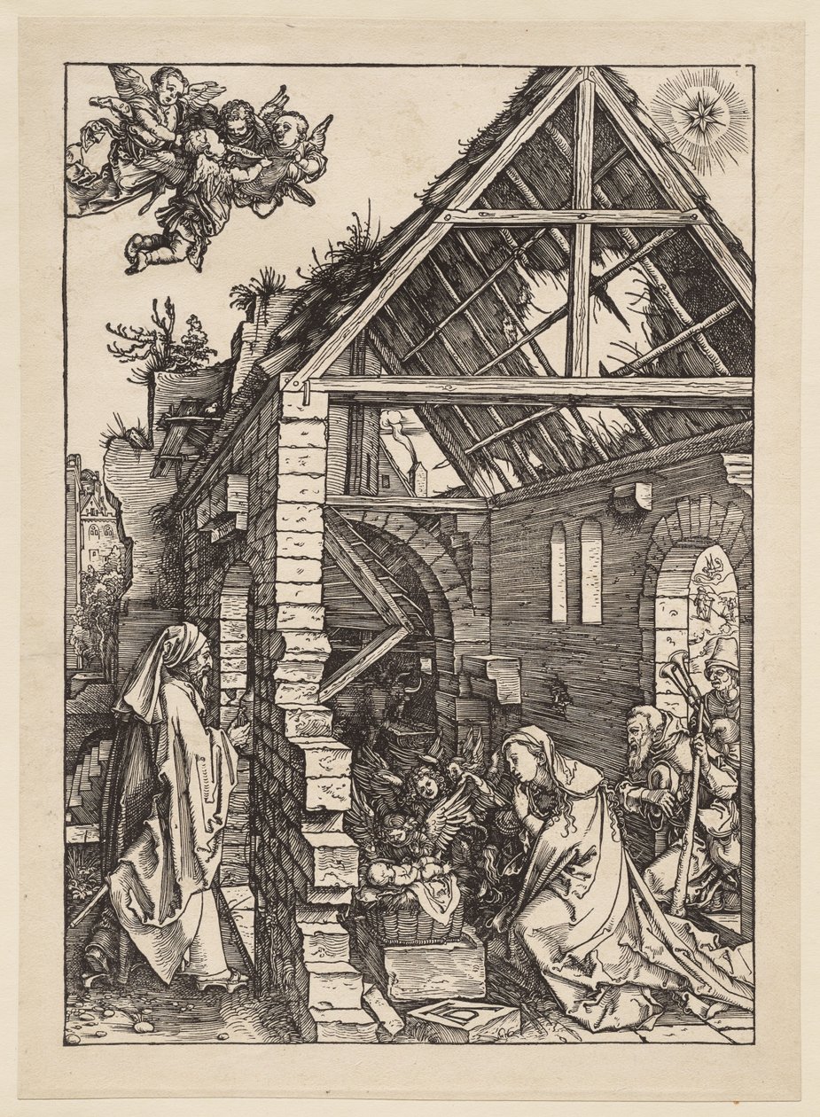 Jungfruns liv: Jesu födelse av Albrecht Dürer