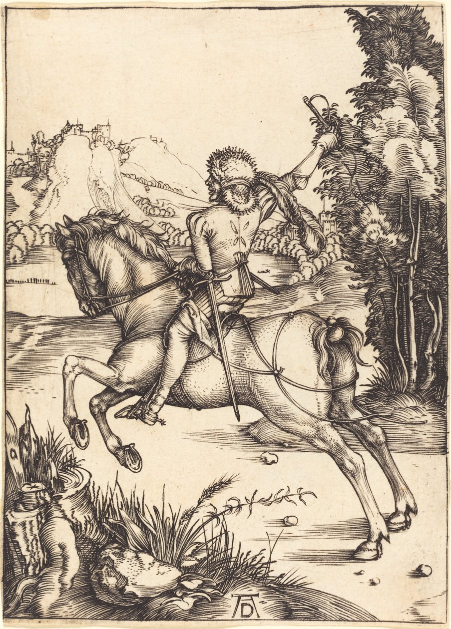 Den lilla kuriren av Albrecht Dürer