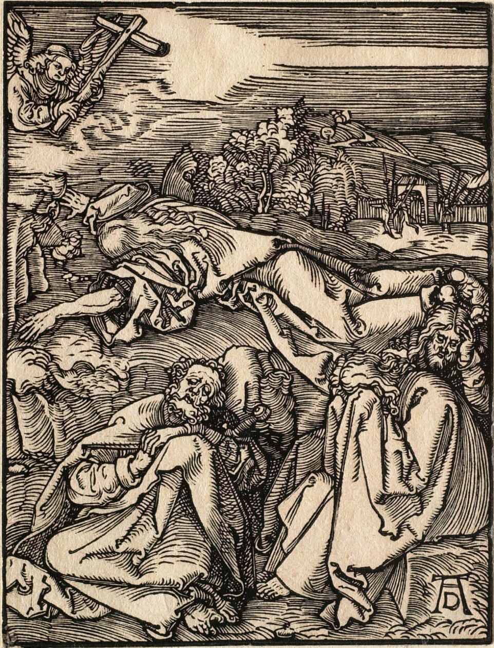 Lilla passionssviten: Kristus på Olivberget av Albrecht Dürer