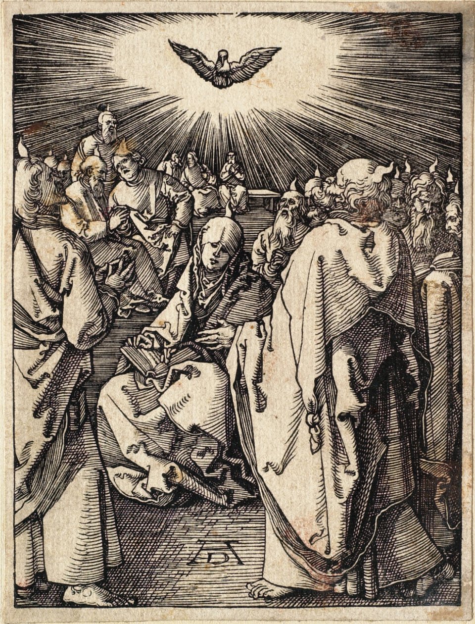 Lilla passionen: Pingst av Albrecht Dürer