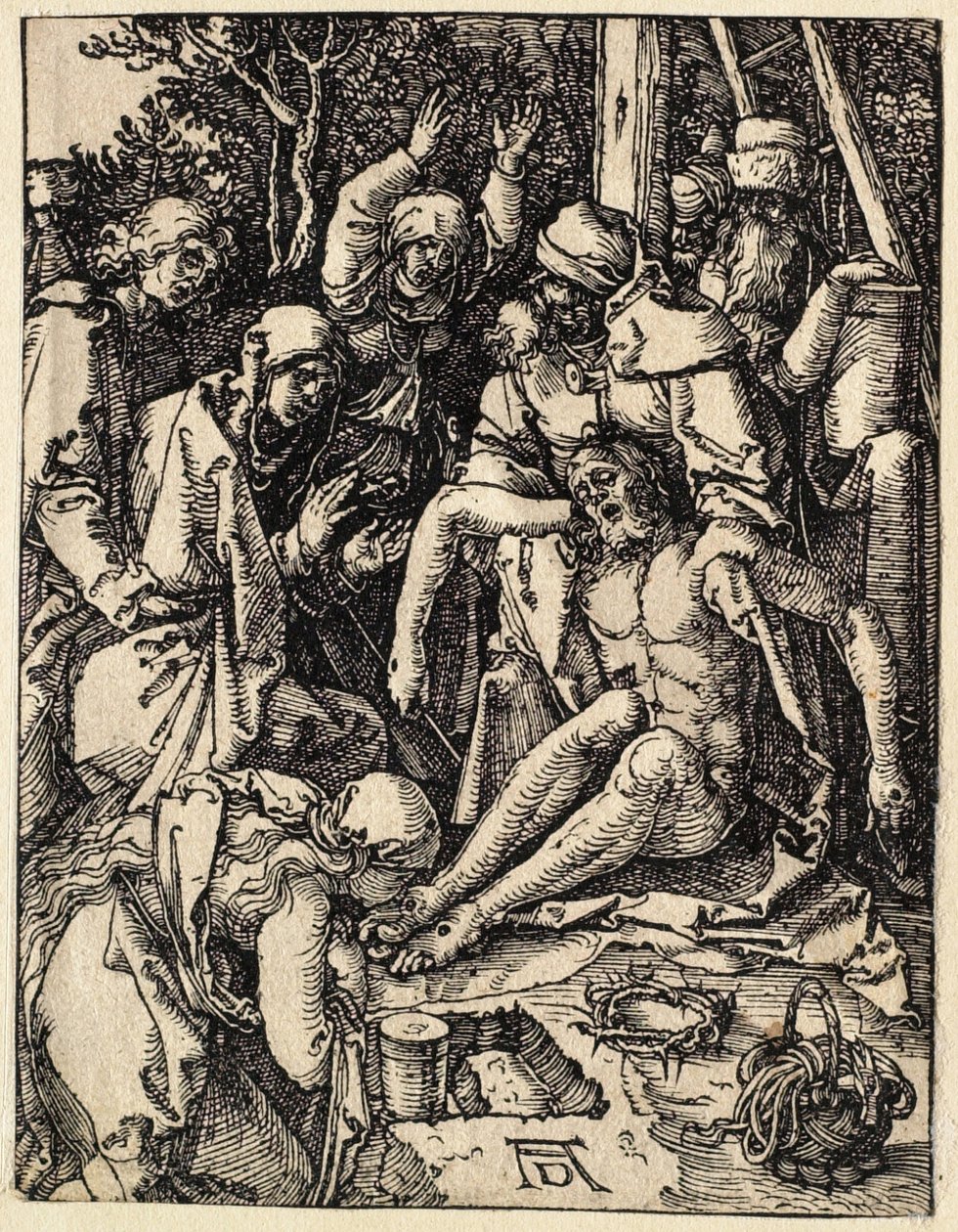 Den lilla passionen: Klagan av Albrecht Dürer