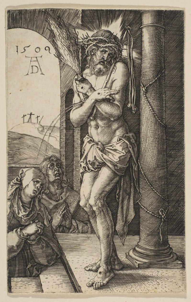 The Man of Sorrows, från The Passion, 1509. av Albrecht Dürer