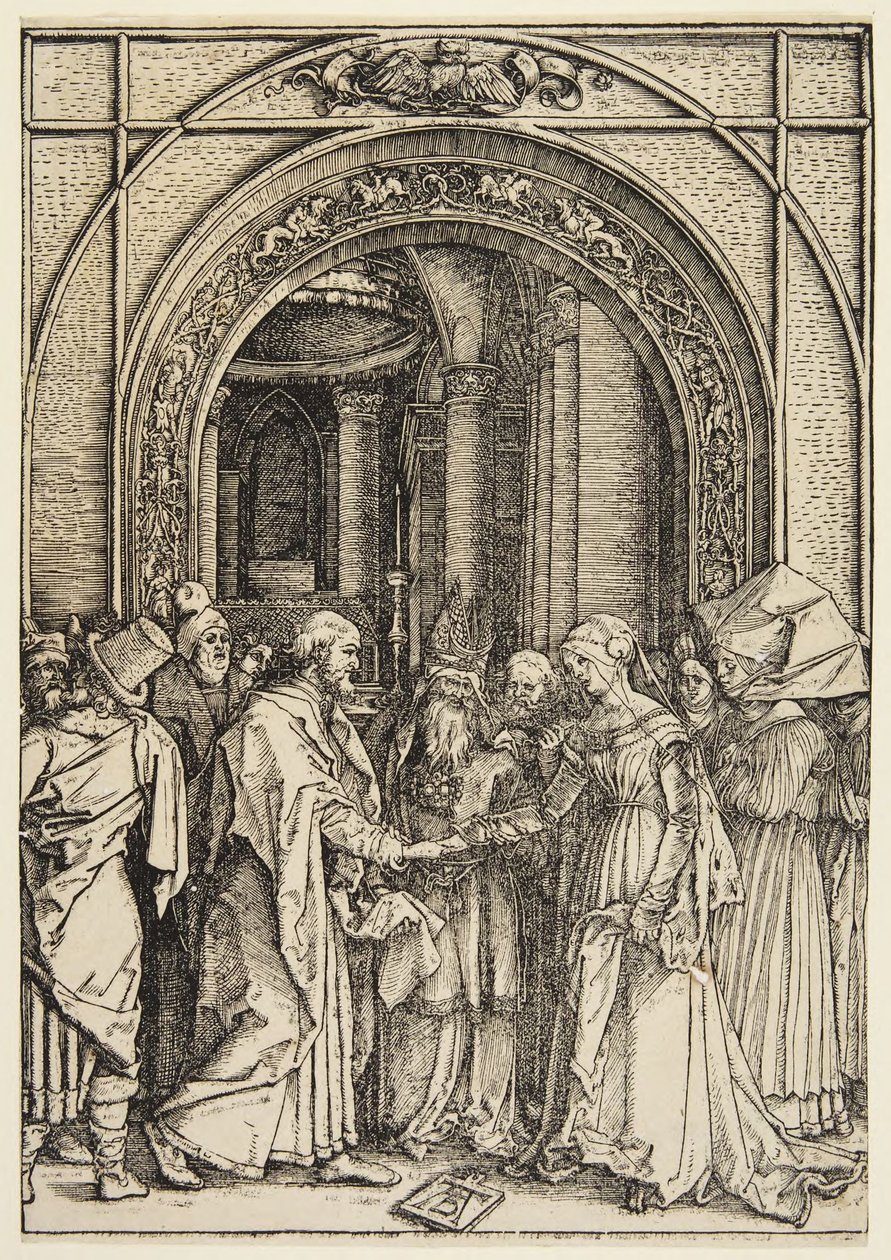 Jungfru Marias giftermål av Albrecht Dürer