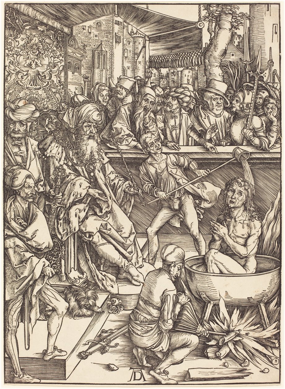 Sankt Johannes martyrskap av Albrecht Dürer