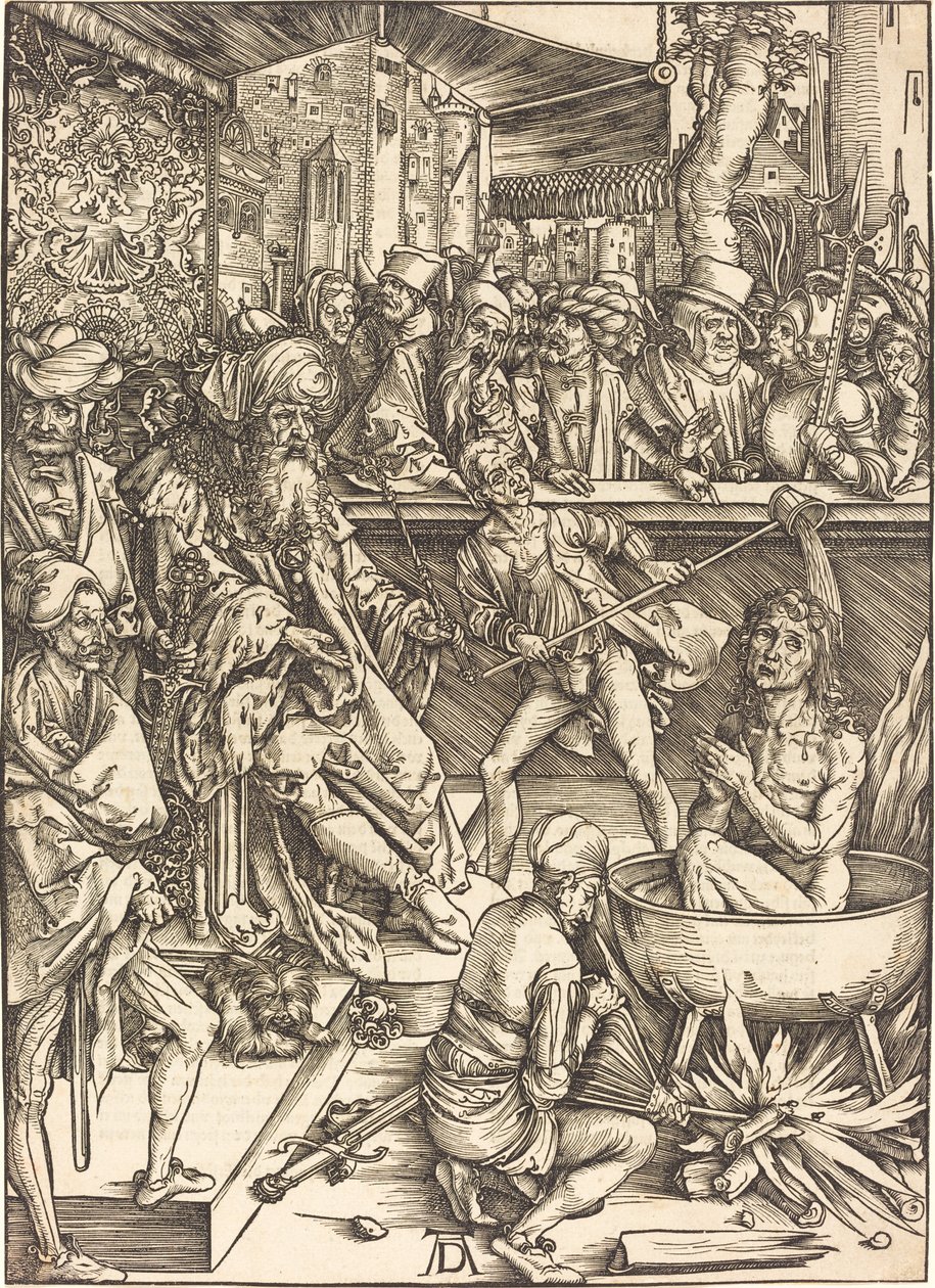 Sankt Johannes martyrskap av Albrecht Dürer