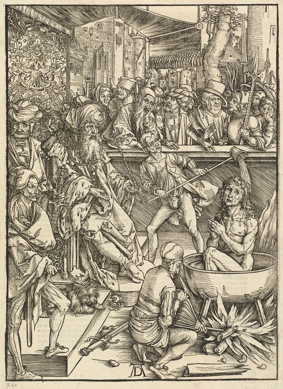 Sankt Johannes martyrskap av Albrecht Dürer